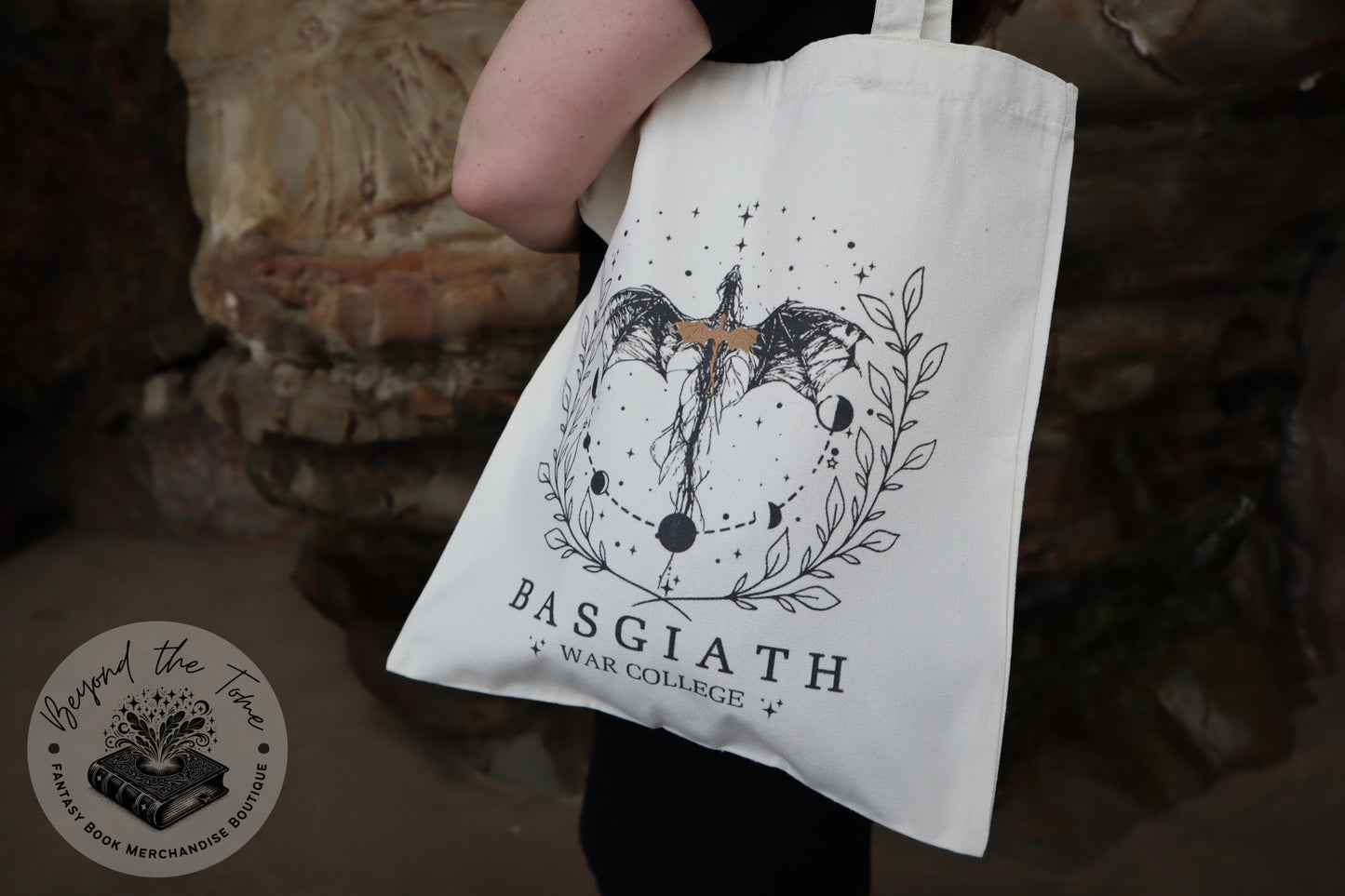 FOURTH WING Tote Bag - Basgiath War College